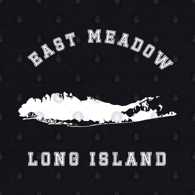 East Meadow Long Island (Dark Colors) by Proud Town Tees